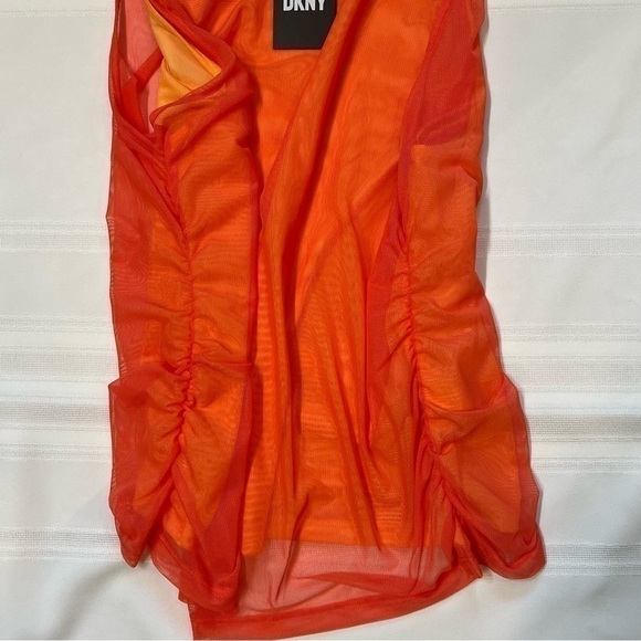 DKNY Women's Mesh-Detail Crewneck Sleeveless Tank TopSz XL NWT - Picture 10 of 13